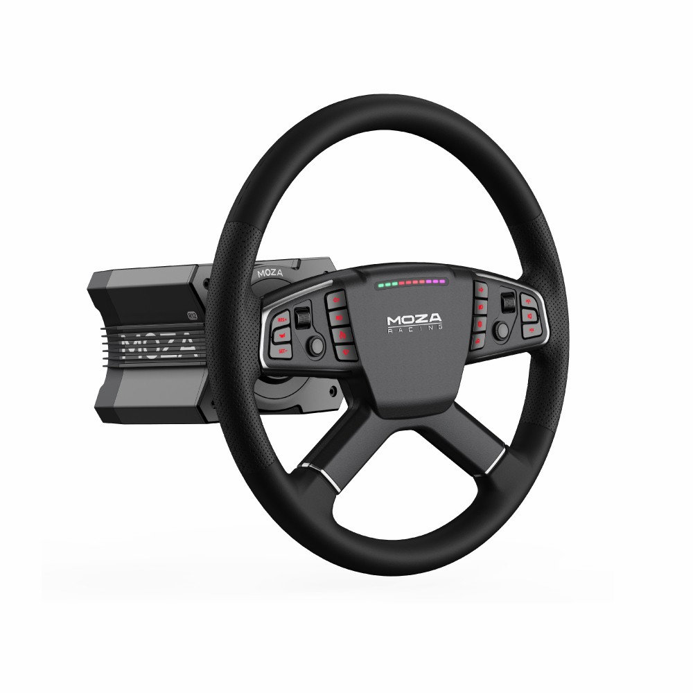 MOZA Racing TSW Truck Wheel – ETS2 Steering Wheel for PC