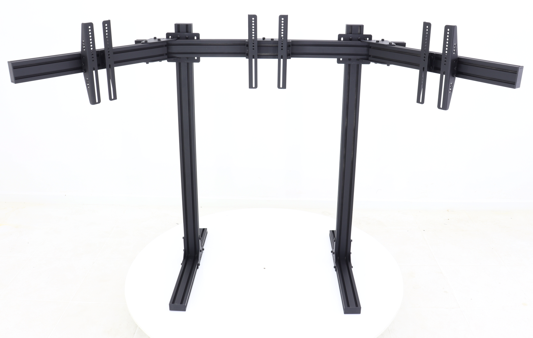 Orthombo Sigma Triple Monitor Mount – VESA Compatible / Monitor & TV Mount