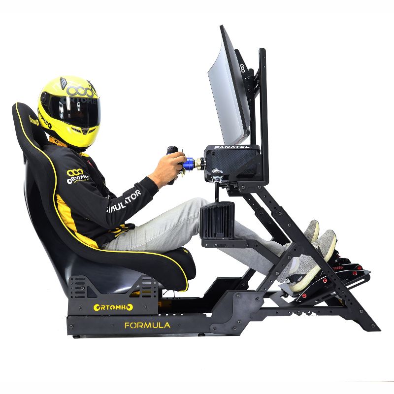 Orthombo Single Monitor Mount V2 – VESA Compatible / Compatible with DD Series, GTR Series, O4 Series, and Podium Series