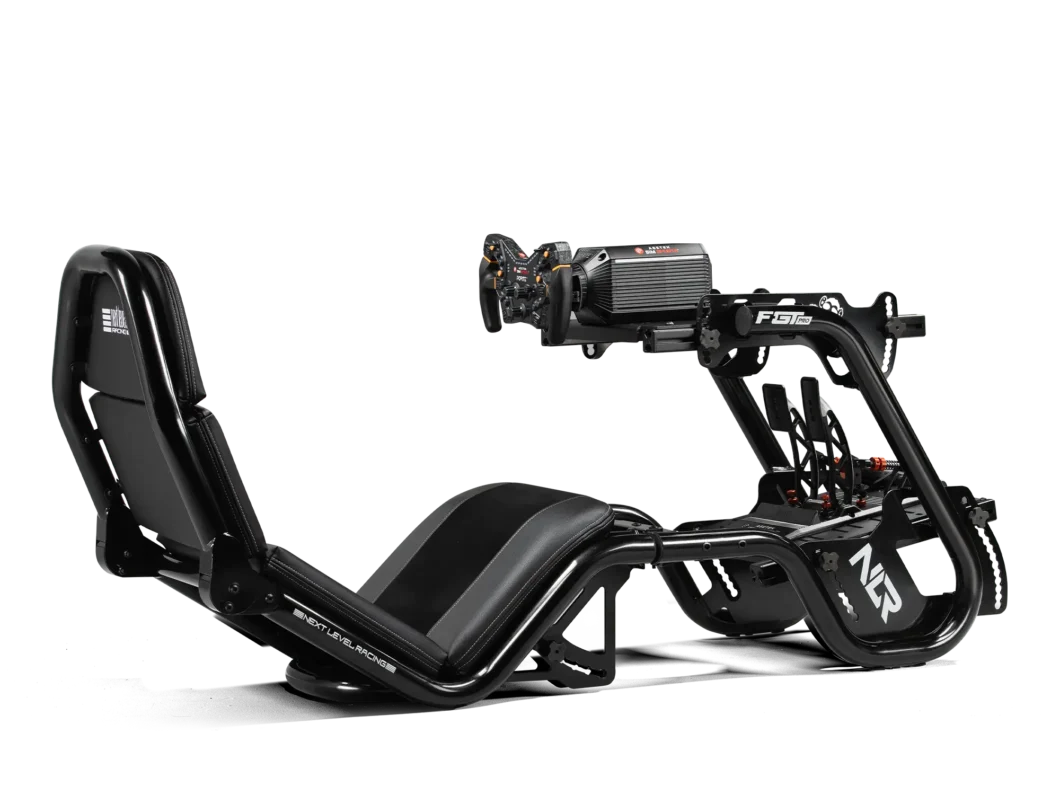 F-GT Pro Formula and GT Racing Simulator Cockpit Black Edition