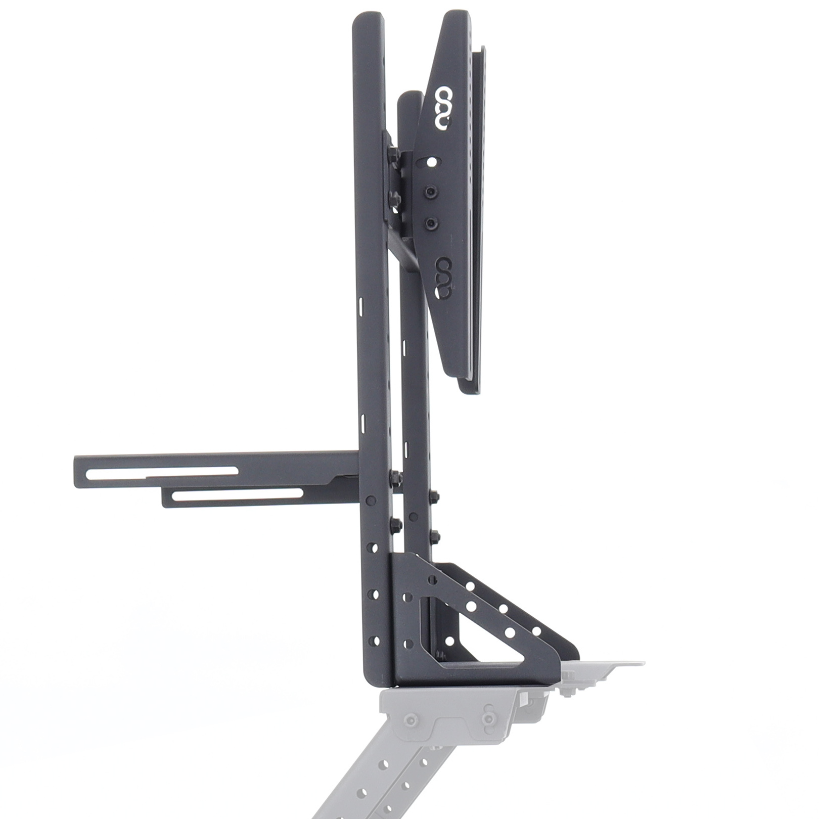Orthombo Single Monitor Mount V2 – VESA Compatible / Compatible with DD Series, GTR Series, O4 Series, and Podium Series
