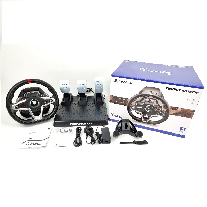Thrustmaster T248 Steering Wheel Set – Compatible with PC / PS4 / PS5