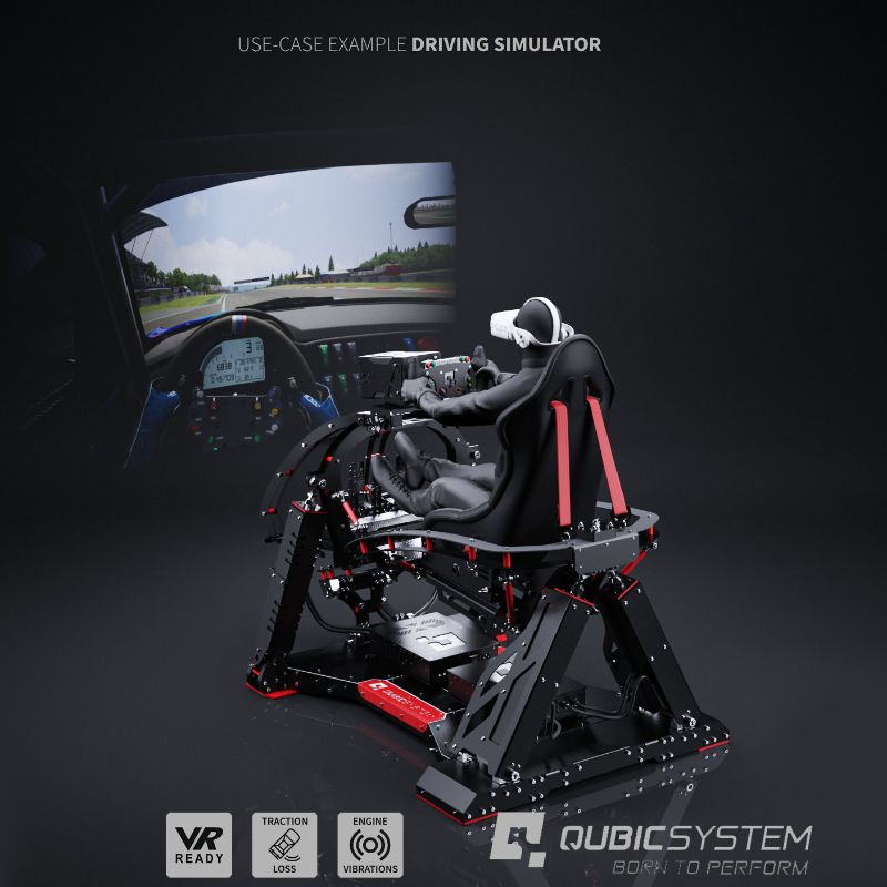 Qubic System QS-V20 Motion System – Moving Racing Simulator