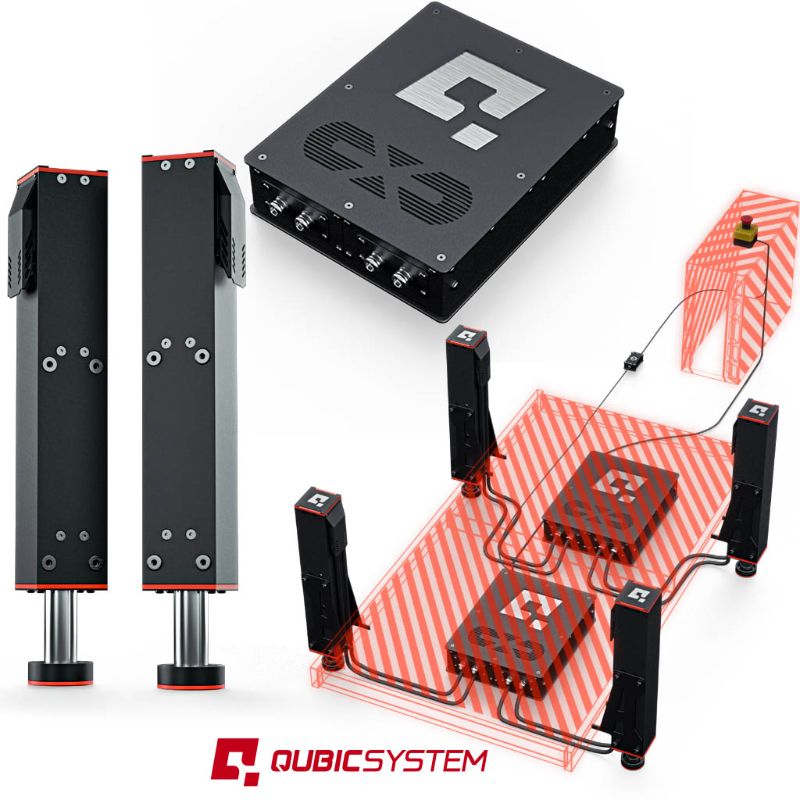 Qubic System QS-220 Motion System – Moving Racing Simulator