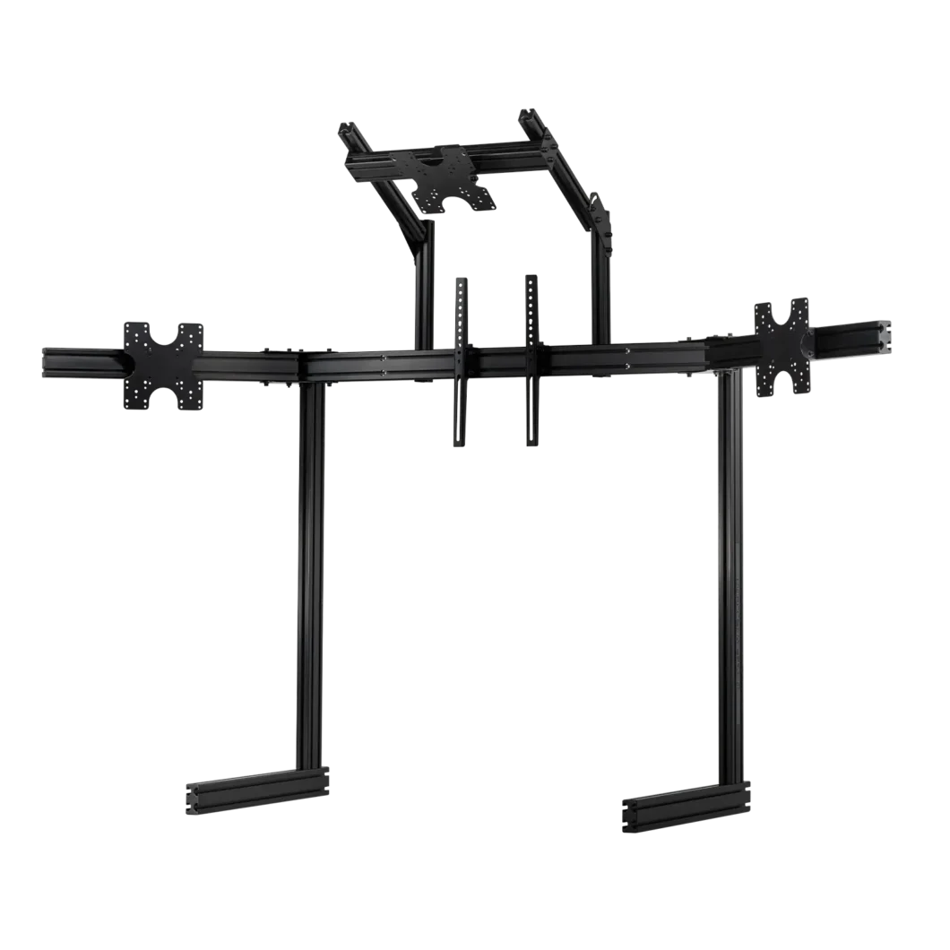 ELITE QUAD MONITOR STAND BLACK EDITION