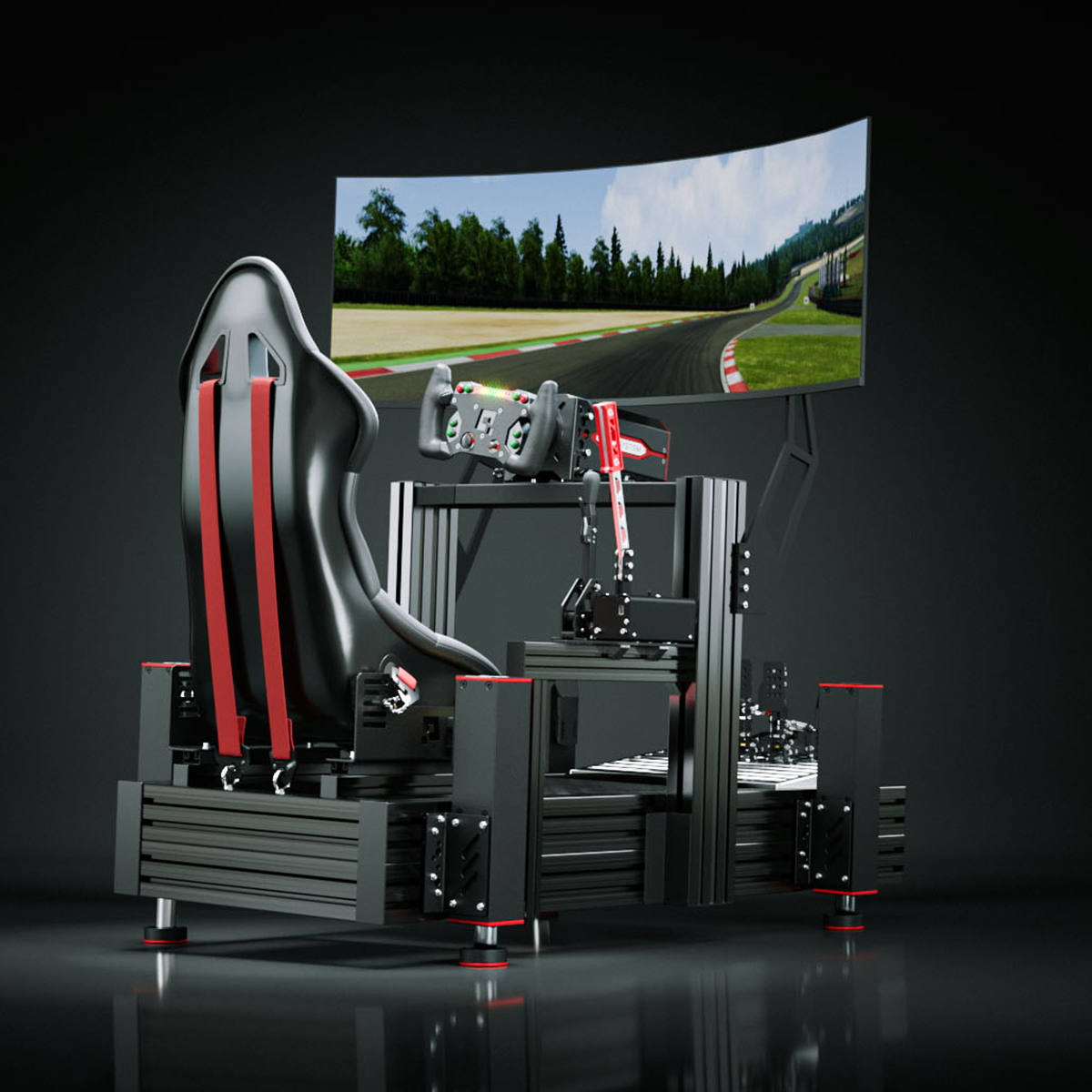 Qubic System QS-220 Motion System – Moving Racing Simulator