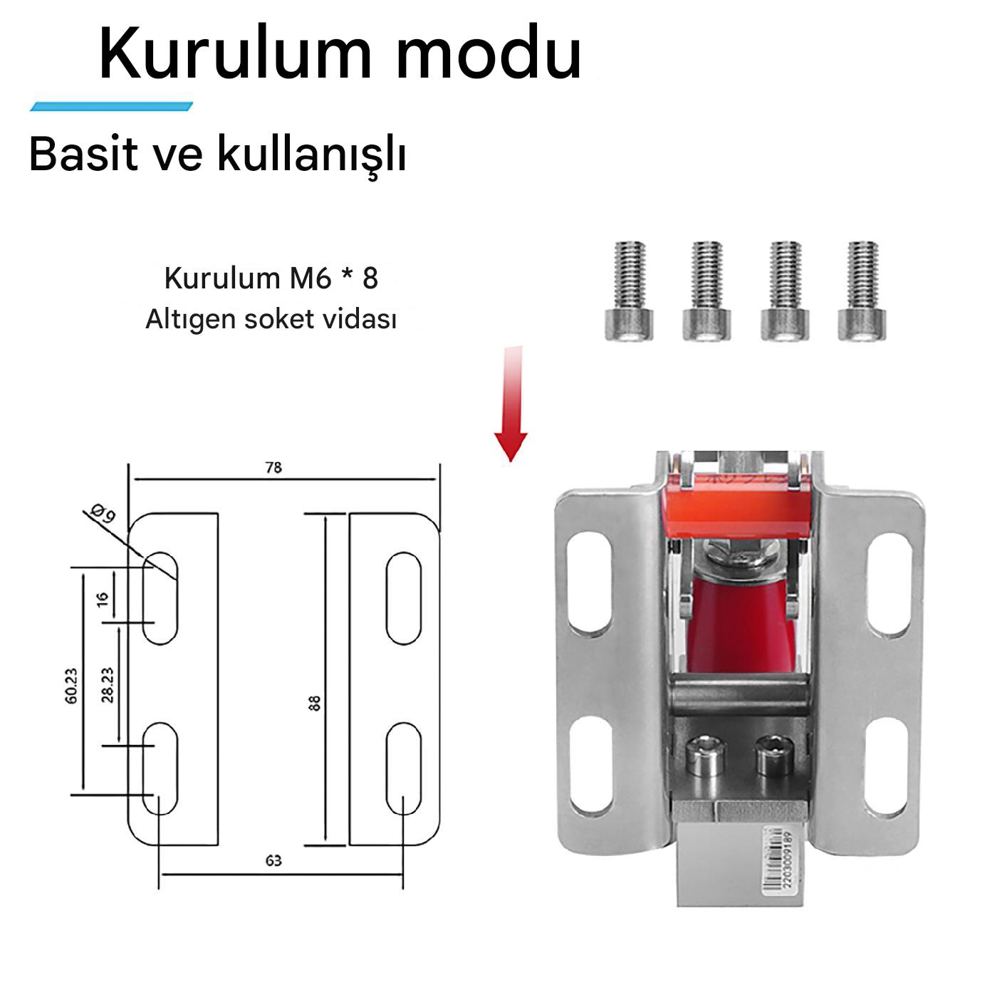 Spardox SR-BH2 200kg High-Performance Pressure Sensor Inclined Handbrake (PC)